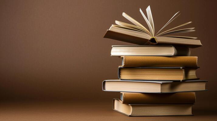 One open book